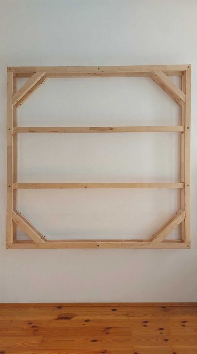 Ekologiczny panel / absorber akustyczny XXL (148x148 cm) - do studia/ biura/ mieszkania/ kawiarni