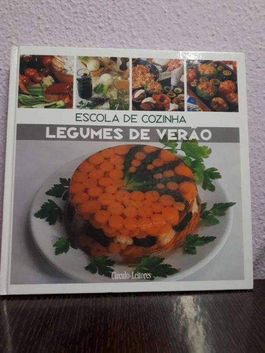 Livros de culinária ( vendidos em conjunto ou individualmente)