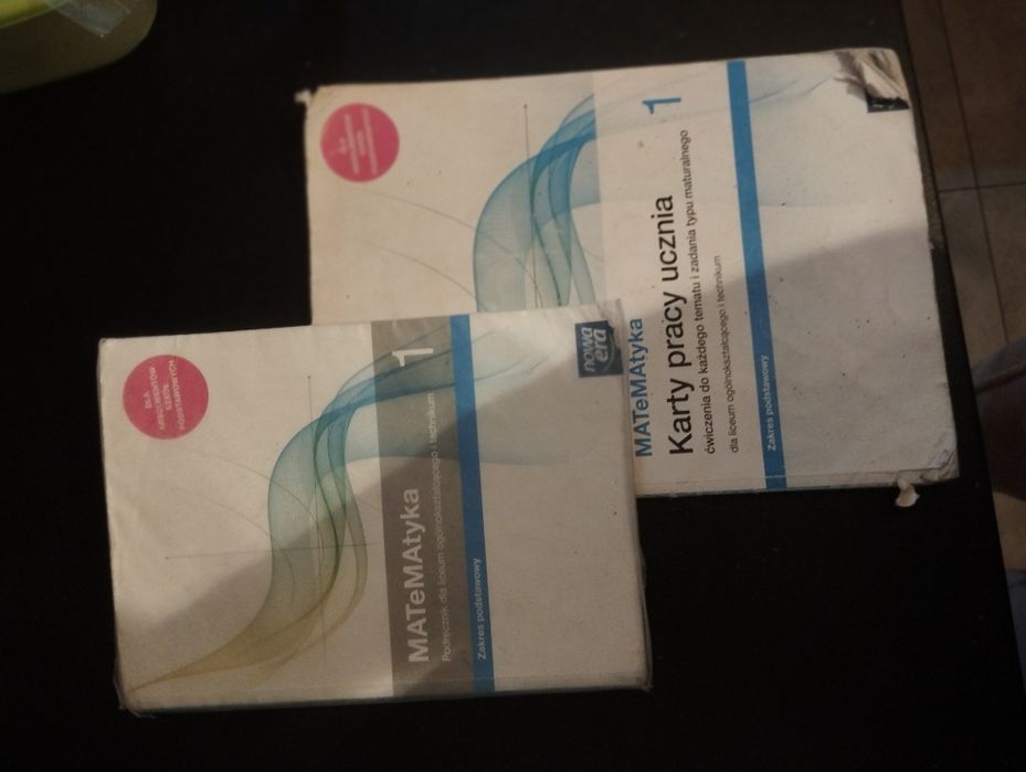Matematyka 1 podręcznik+ ćwiczenia