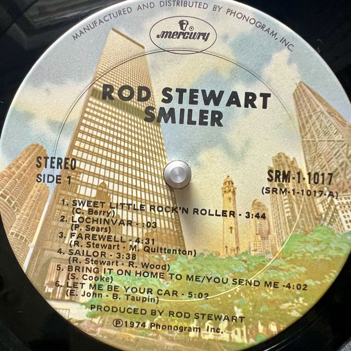 Rod Stewart – Smiler, 1974, LP