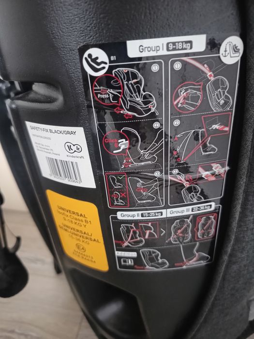 Fotelik samochodowy KinderKraft