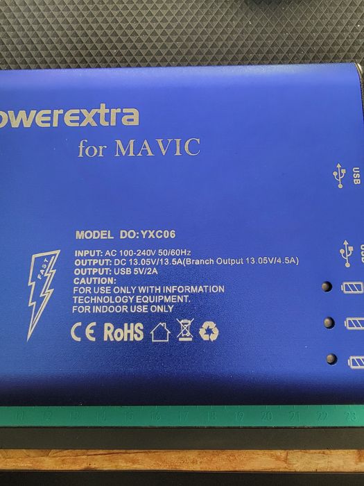 Carregador Hub 5 em 1 Drone Dji Mavic Pro