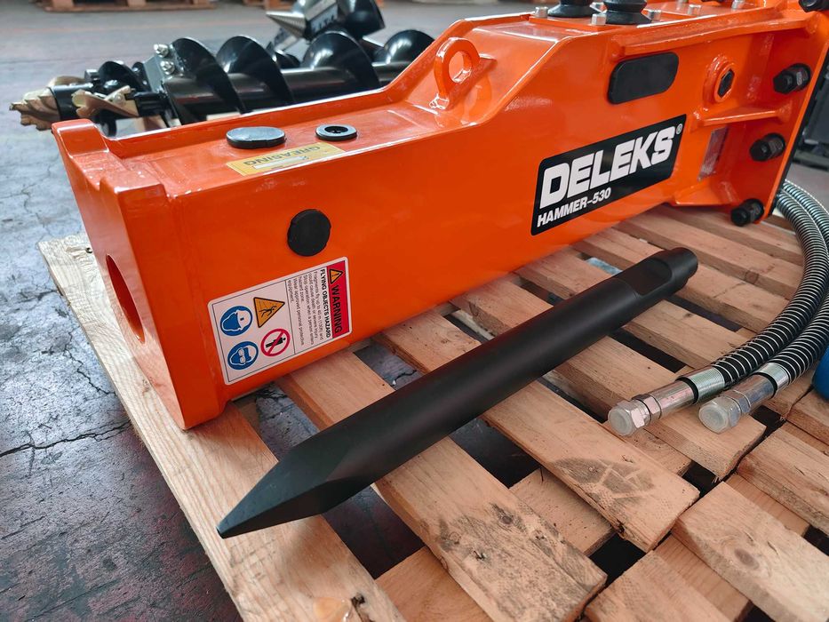 Martelo Silencioso p/Escavadora 2.5-5T-HAMMER-530 -ENVIO +IVA INCLUÍDO