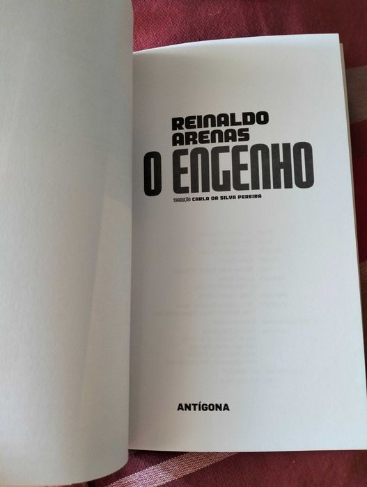 Livro: O Engenho
de Reinaldo Arenas