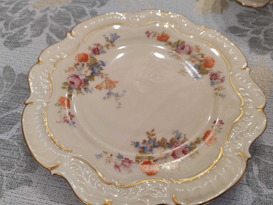Zestaw śniadaniowy Sorau porcelana ecru