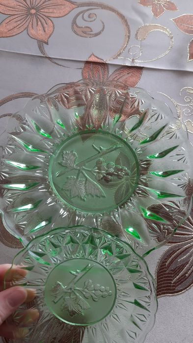 Patera,talerz I talerzyki deserowy Ząbkowice prl