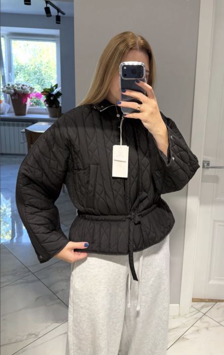 Куртка стьобана Zara, L, XL