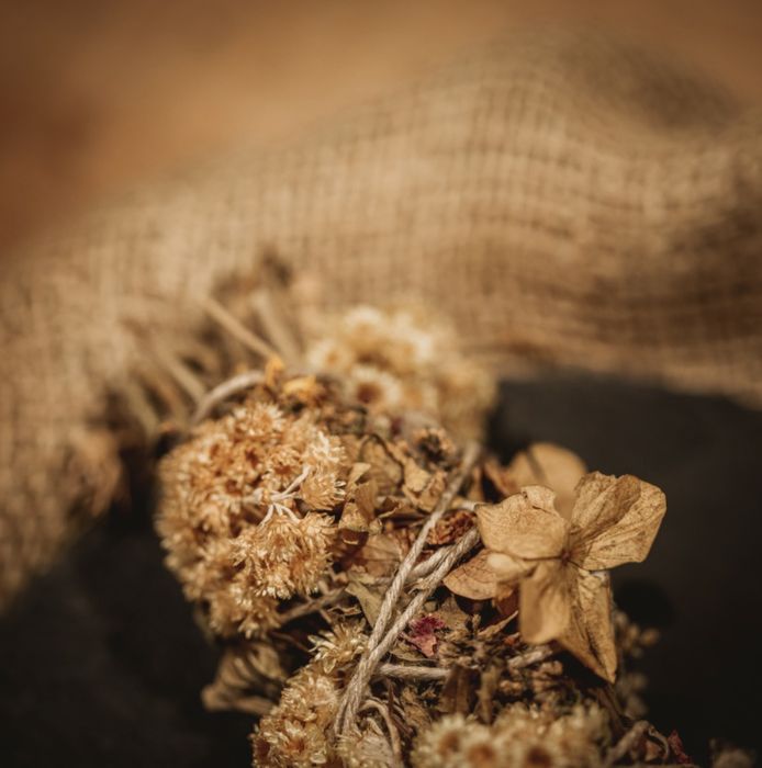 Tocha de Flores para Defumação