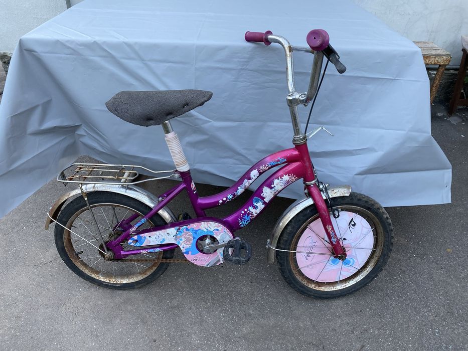 Дитячий велосипед рожевий