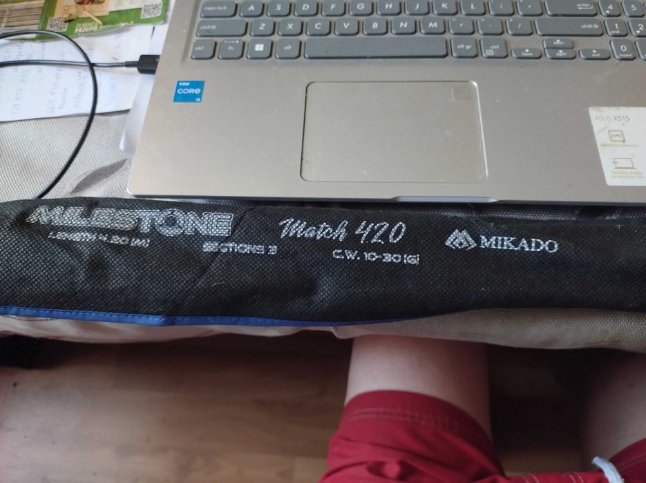 Wędka długościowa 420 cm Nowe Tanio