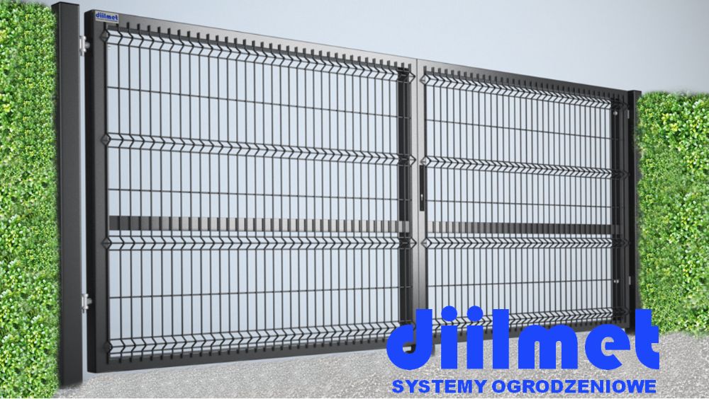 BRAMA PANELOWA | FURTKA | Ogrodzenia frontowe | bramy wjazdowe