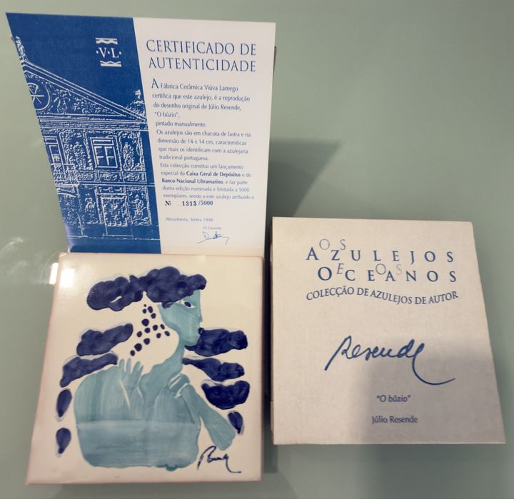 Azulejo Júilo Resende - O Búzio