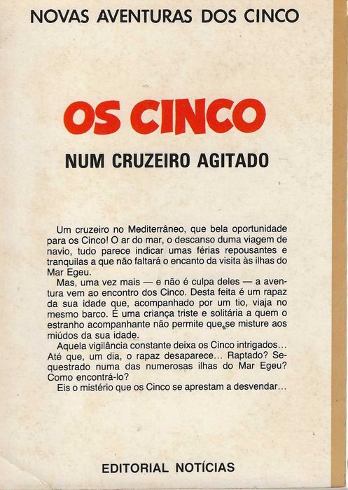 Os Cinco Num Cruzeiro Agitado – Nº 21