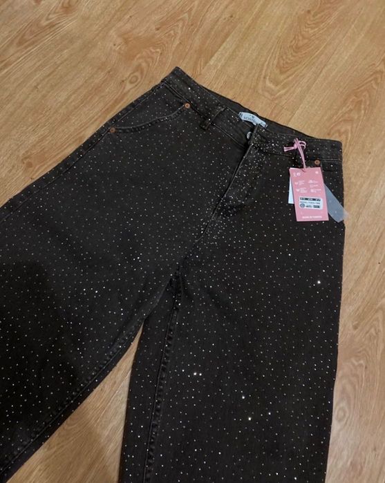 джинси з камінцями діамант