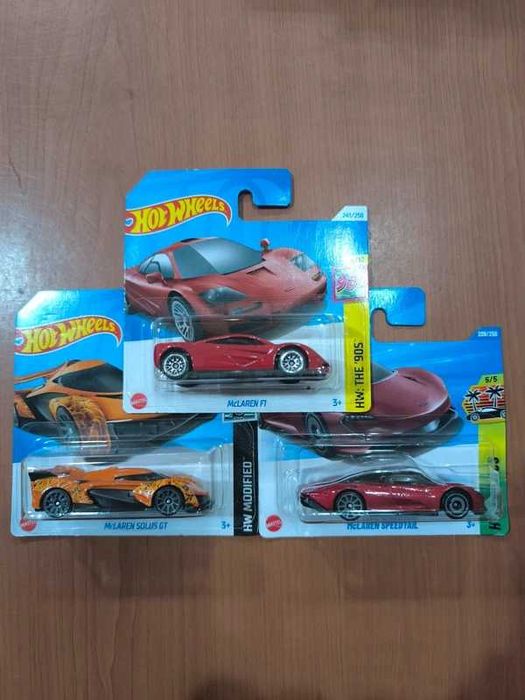 Lote Hot Wheels McLaren