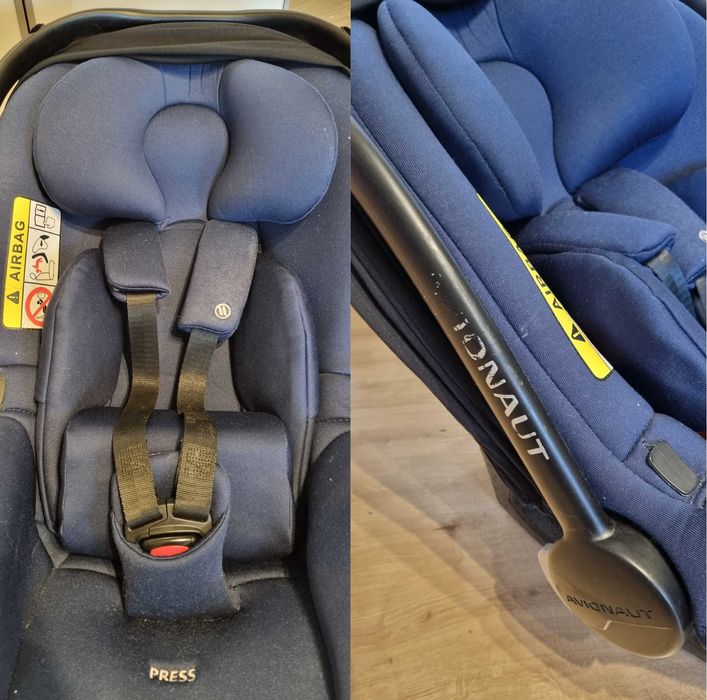 Bardzo lekki 2.5kg fotelik Avionaut Ultralite Pixel Instanbul Navy 0-13kg