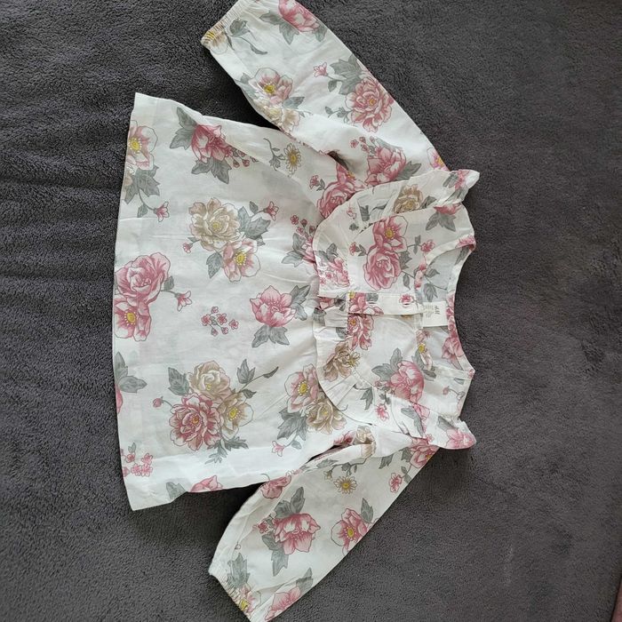 Elegancka koszula dla dziewczynki rozm 74 H&M