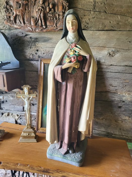 Duża figura 83 cm Święta Teresa z Lisieux
