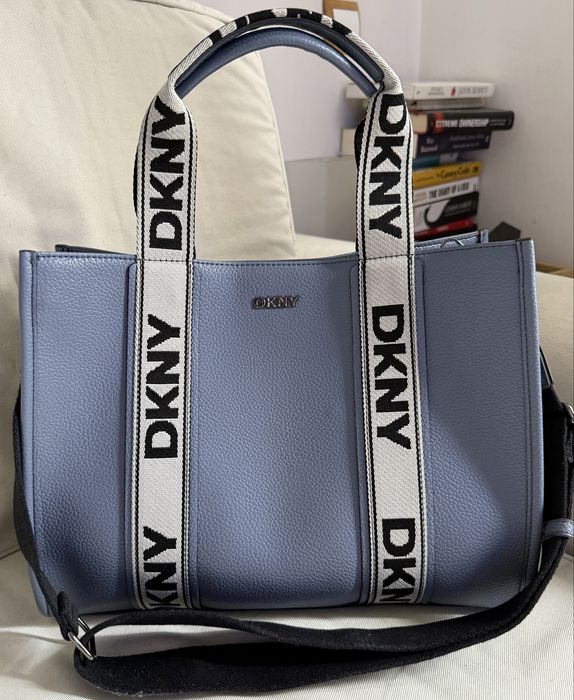 DKNY torebka shopper piekny kolor JAK NOWA