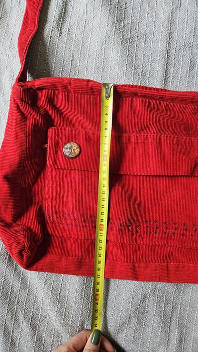 Torebka handmade sztruksowa Krishna