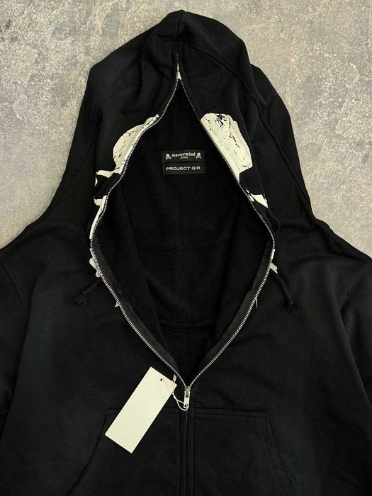 Зіпка Project Grailz GR Mastermind zip up чорна зипка фулл худи кофта