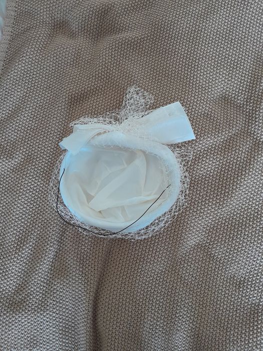 Toczek damski, retro, fascynator, ślub, wesele, komunia, kapelusz