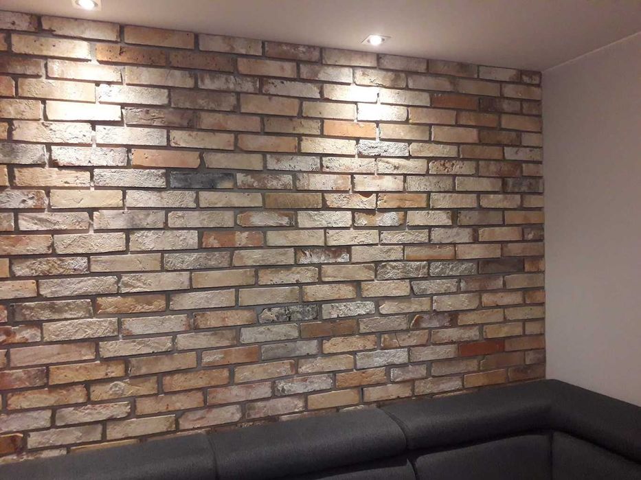 Płytki z cegły cięta cegła formatowana stara cegła lico