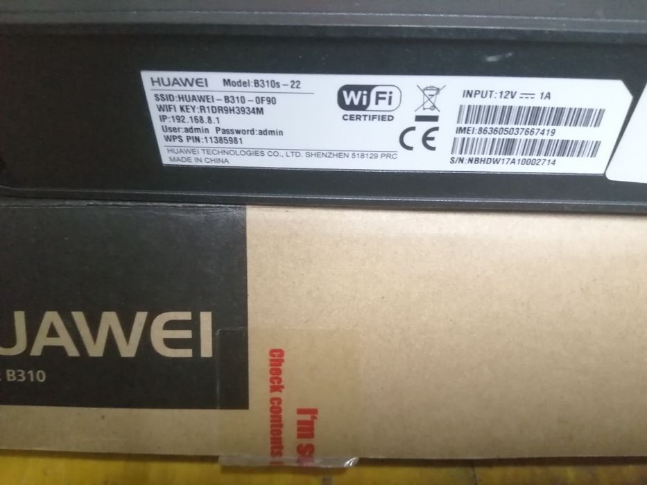 Huawei LTE CPE Router 8310s-2264283902767489124