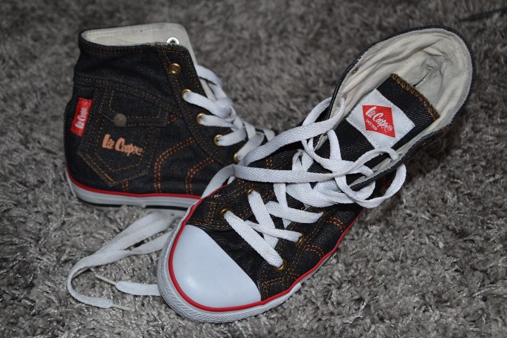 Piękne trampki młodzieżowe LeeCooper rozm. 35,5