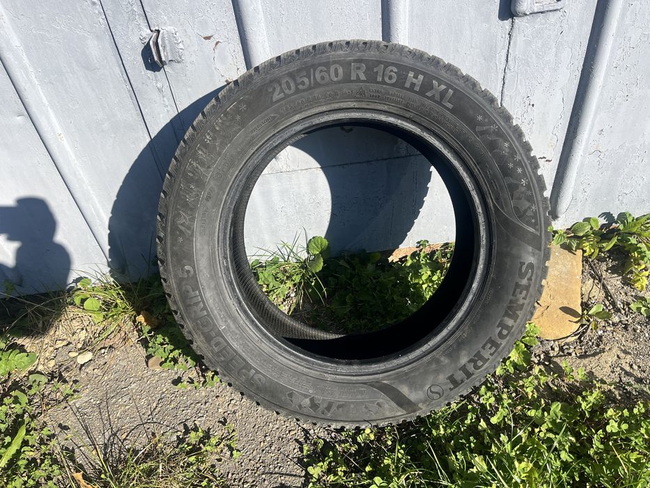 Зимові шини semperit 205 60 16 4 шт