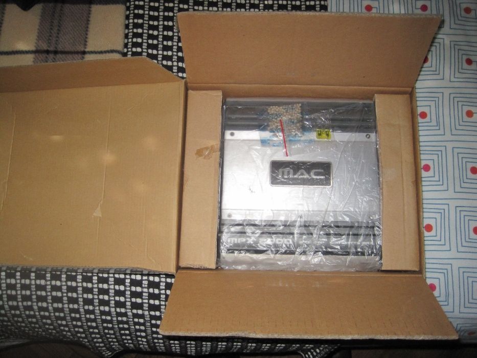 Amplificador auto mac