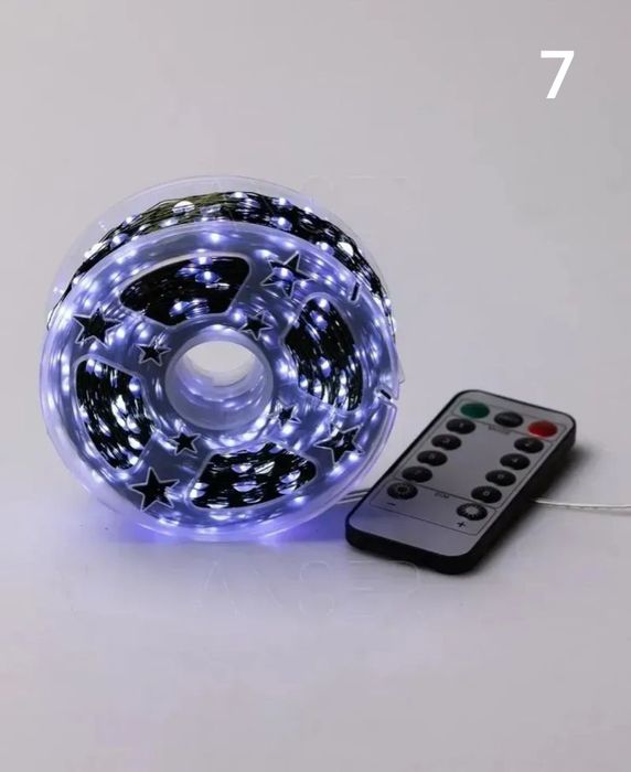 Гірлянди в асортименті від 2м. - 20м