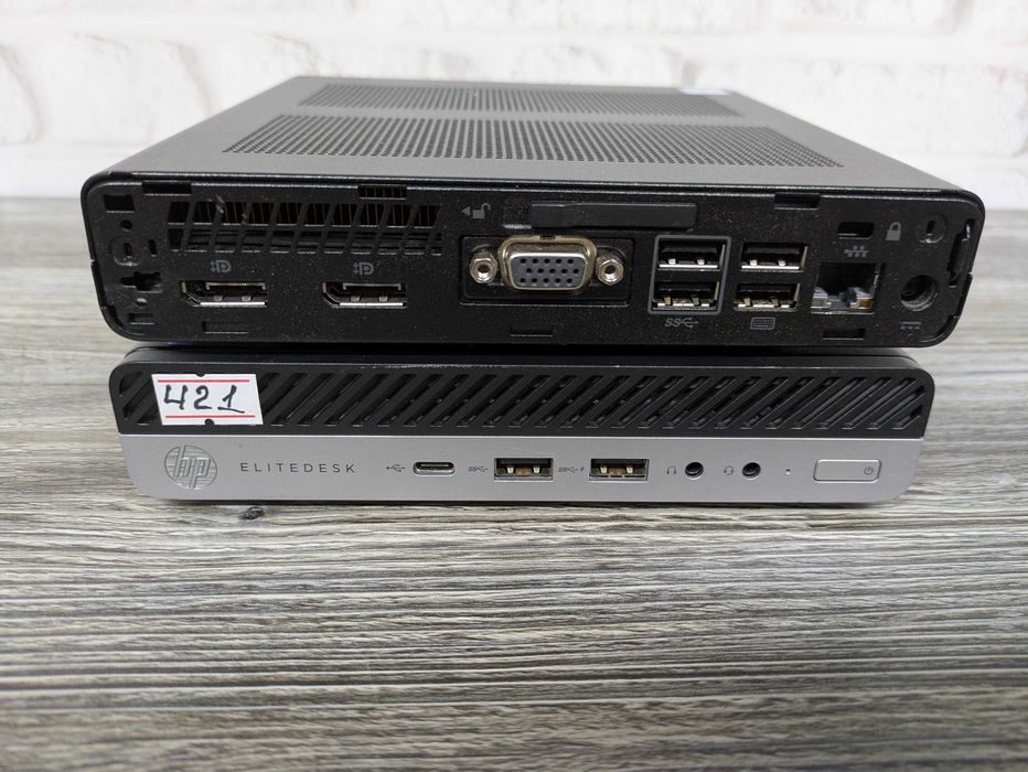 Міні комп'ютер HP ProDesk 600 G3 i5-6500T RAM 8Gb / HP EliteDesk 800 G3 i5-7500 / Ram 8gb