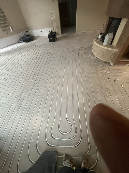 Frezowanie betonu pod ogrzewanie podłogowe. Wolne terminy !!