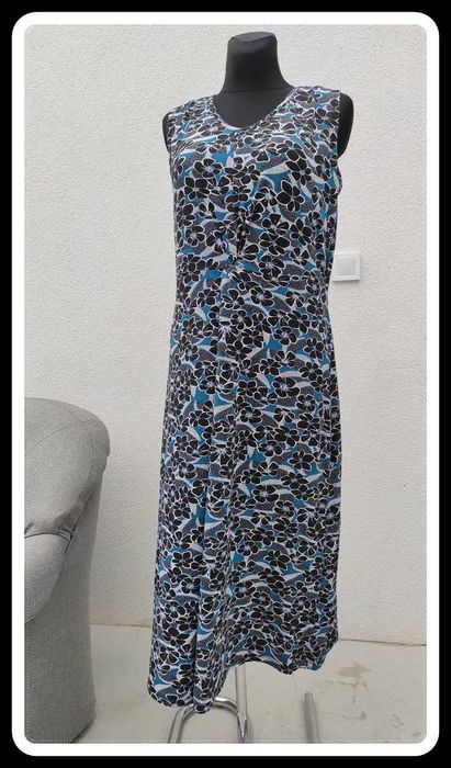 Sukienka letnia z wiskozy 42 XL bonprix