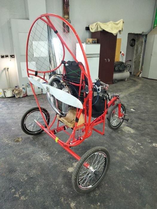 Продам парамотор з розбірним трайком