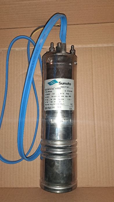 Двигун Sumoto F3-11 0.37 свердловиного  насоса