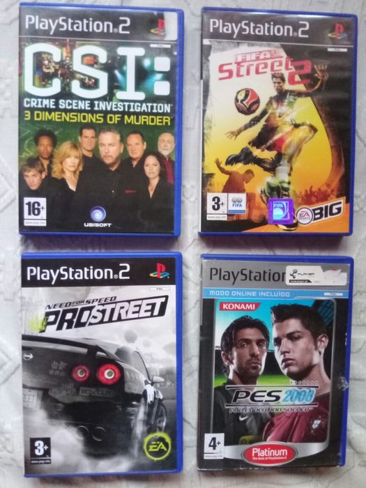 Jogos PlayStation 2, últimos a 2€