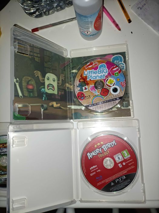 Rachet & Clank - Little Big Planet - Angry Birds - (PS3)