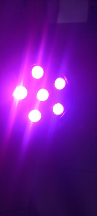 Luzes led de palco ou festa
