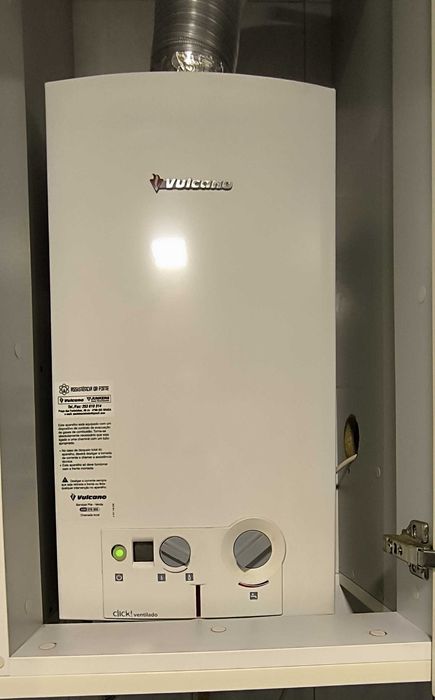 Esquentador Vulcano clic ventilado