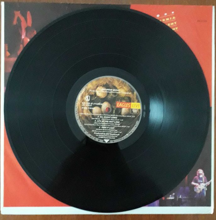 Eagles disco duplo de vinil "Eagles Live"