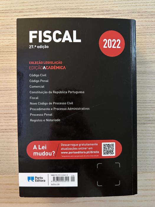 Fiscal - edição académica códigos tributários e lesgislação conexa