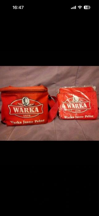 2 torby termiczne warka