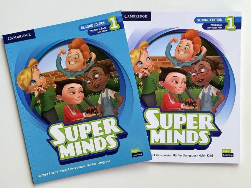 Super minds 2nd edition комплект книг