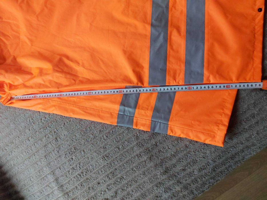 Робочі штани водонепроникні  світловідбиваючі,  помаранчеві розмір L