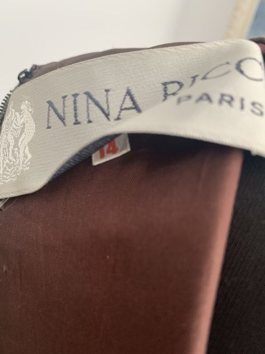 Платье вечернее Nina Ricci винтаж оригинал