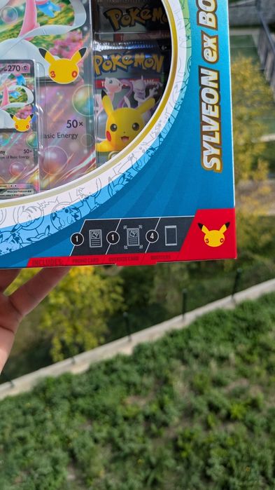 Pokémon TCG: 30th Celebration Sylveon Ex Box