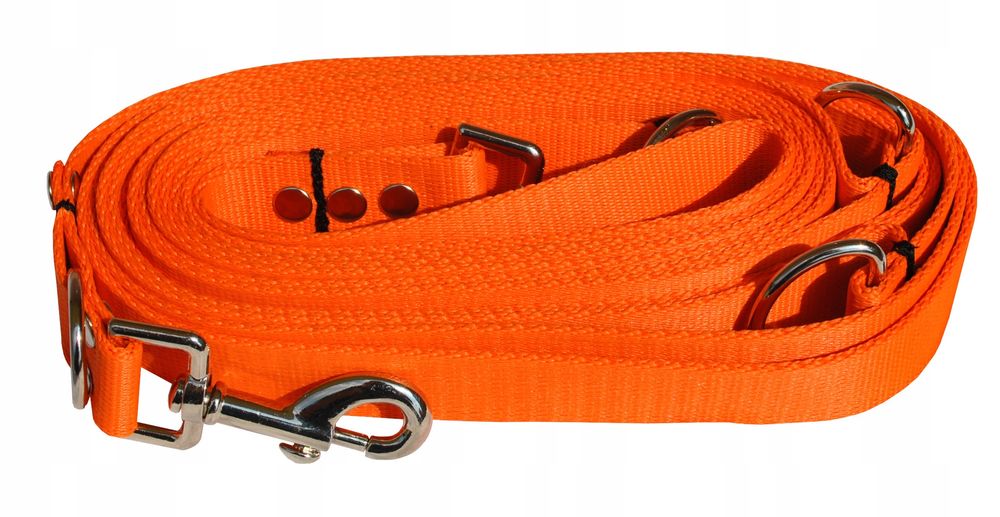 smycz przepinana 5m mocna dla średniego psa r. l