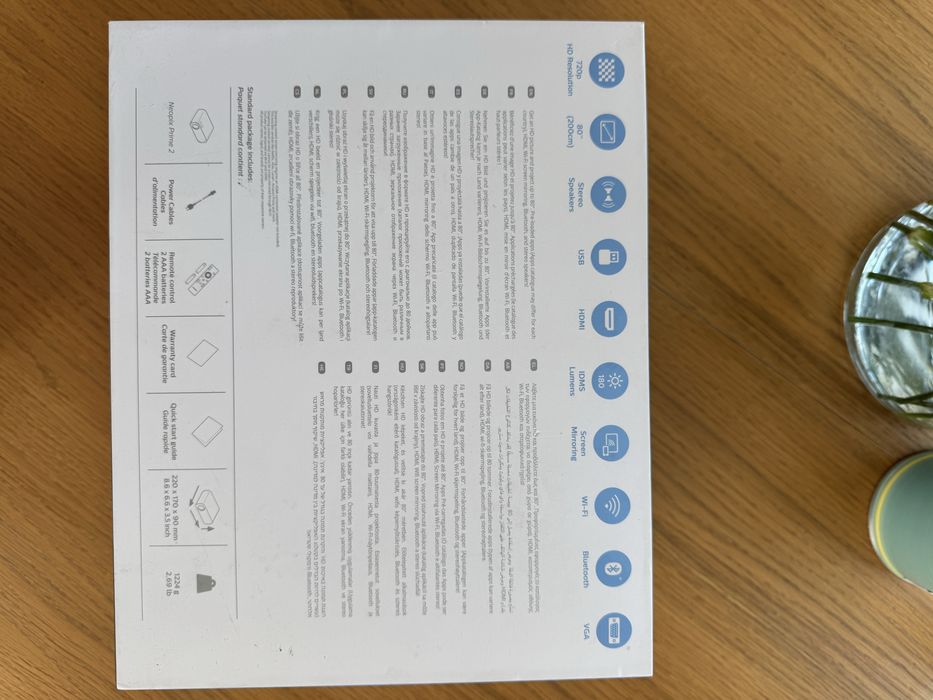 Projektor Philips NeoPix Prime 2 HD WiFi rzutnik kino komputer